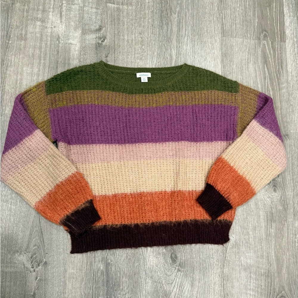 Sundance Colorful Striped Women's Sweater